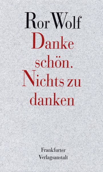 Cover von Danke schön. Nichts zu danken. (Gebundene Ausgabe)