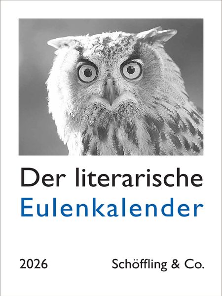 Cover von Der literarische Eulenkalender 2026