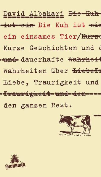 Cover von Die Kuh ist ein einsames Tier