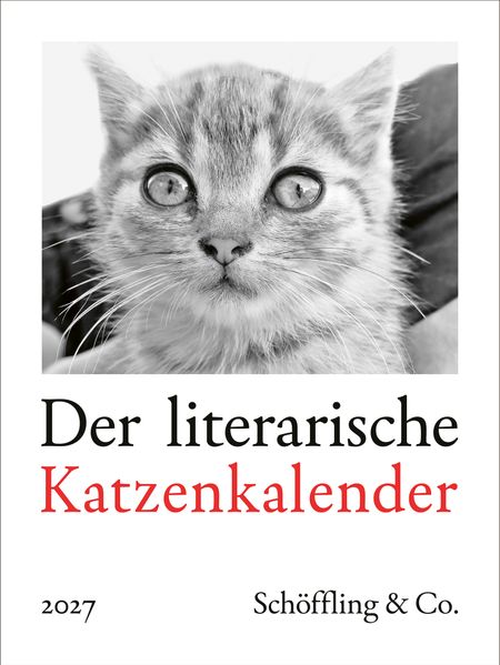 Cover von Der literarische Katzenkalender 2027