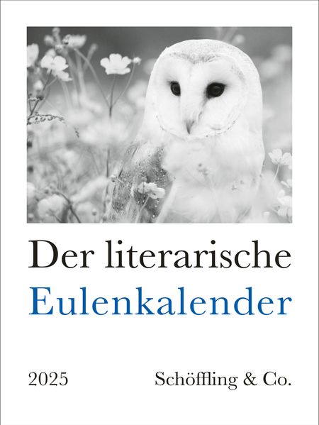 Cover von Der literarische Eulenkalender 2025