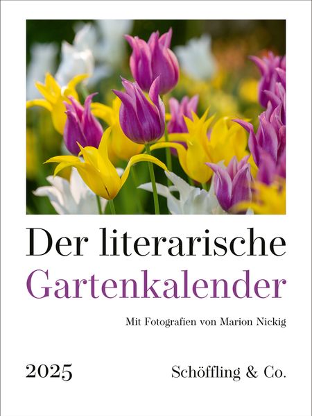 Cover von Der literarische Gartenkalender 2025