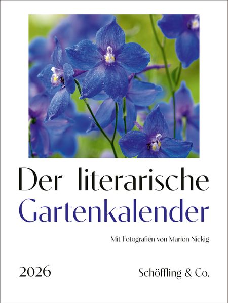 Cover von Der literarische Gartenkalender 2026