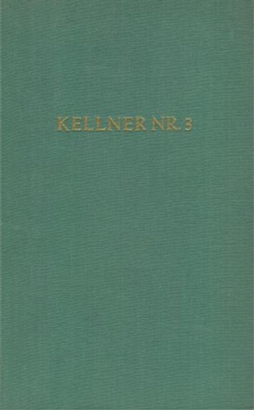 Cover von Kellner Nr. 3