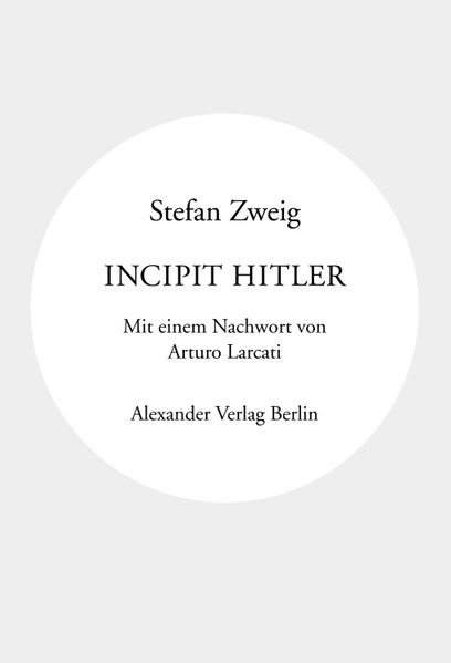Cover von Incipit Hitler