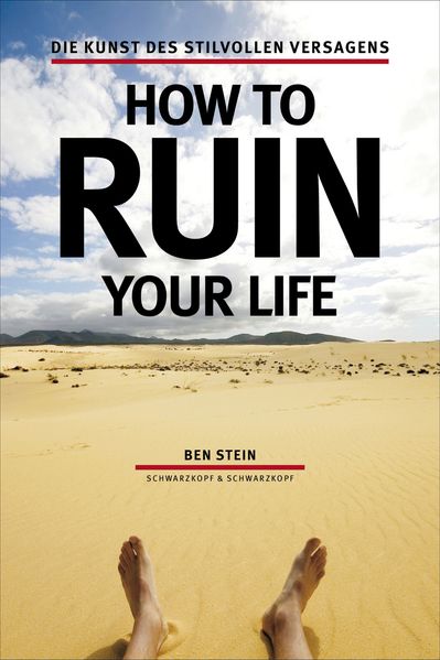 Cover von How to ruin your life