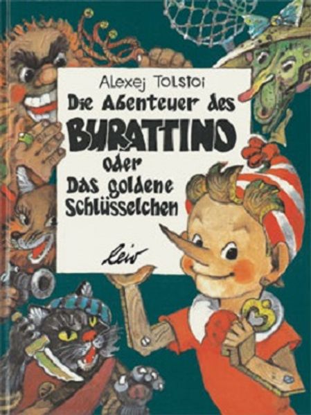 Cover von Die Abenteuer des Burattino oder Das goldene Schlüsselchen