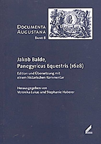 Cover von Jakob Balde, Panegyricus Equestris (1628)
