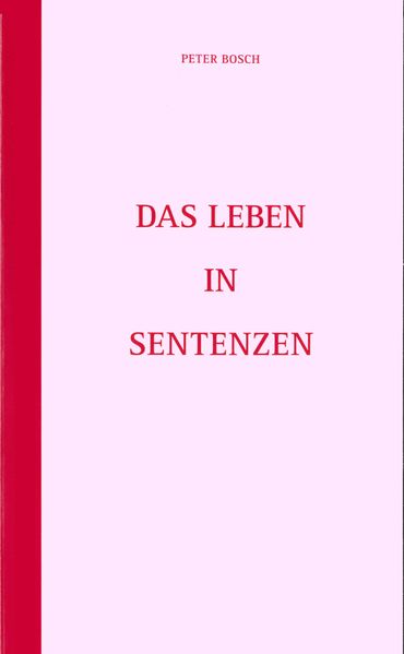 Cover von Leben in Sentenzen