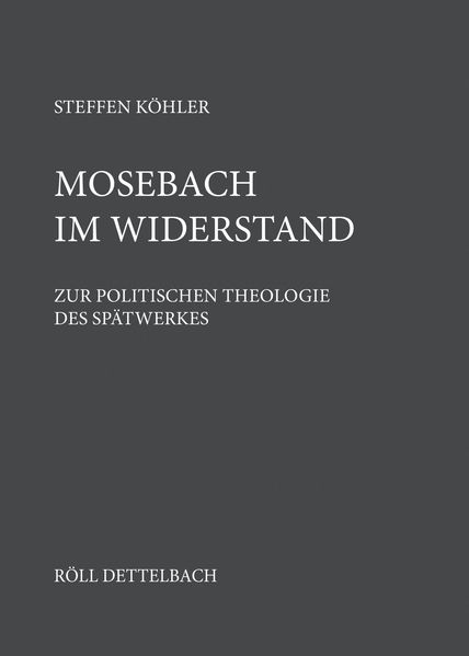 Cover von Mosebach im Widerstand