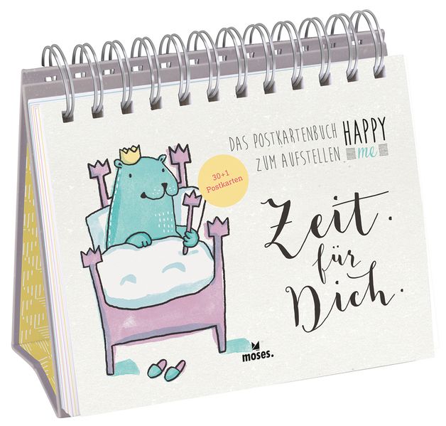 Cover von Happy me Postkartenbuch Zeit für dich