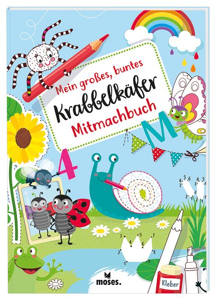 Cover von Mein großes, buntes Krabbelkäfer Mitmachbuch