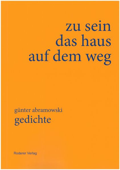 Cover von Zu sein – das Haus – auf dem Weg