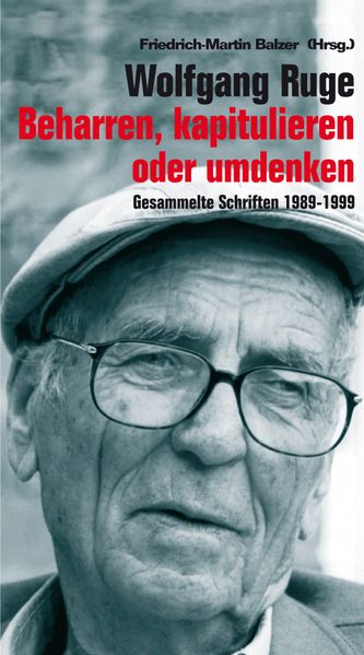 Cover von Wolfgang Ruge: Beharren, kapitulieren oder umdenken
