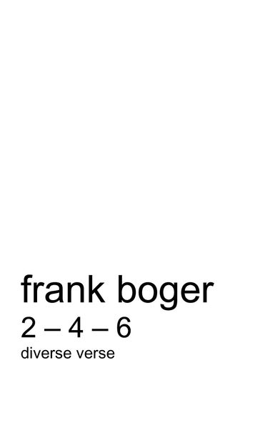 Cover von 2-4-6 diverse Verse