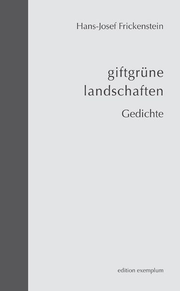 Cover von giftgrüne landschaften