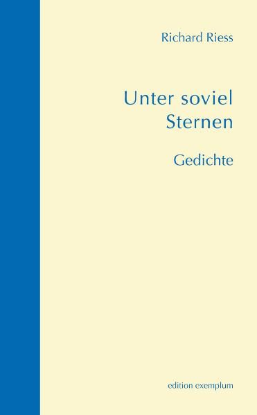 Cover von Unter so viel Sternen