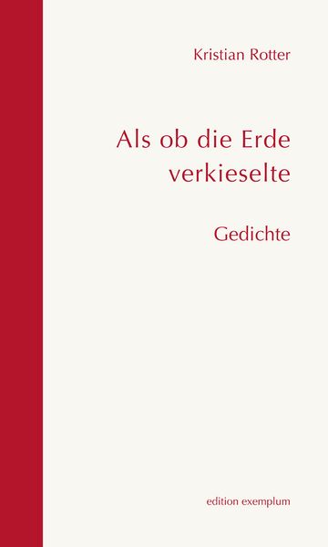 Cover von Als ob die Erde verkieselte