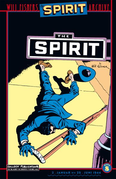 Cover von Will Eisners Spirit Archive Band 8