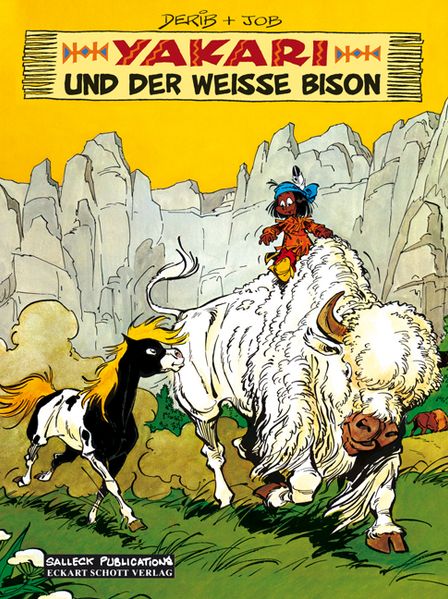 Cover von Yakari Band 2: Yakari und der Weiße Bison