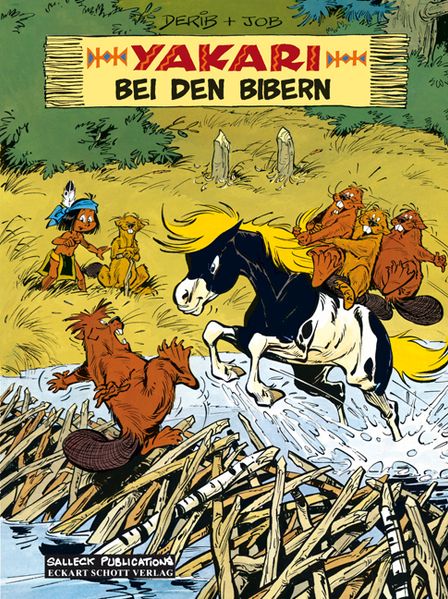 Cover von Yakari bei den Bibern