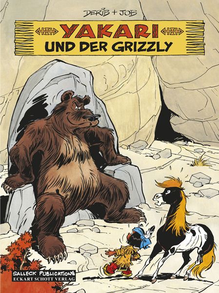 Cover von Yakari und der Grizzly