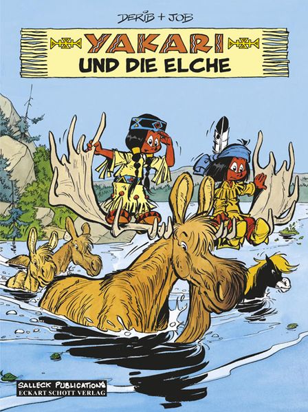 Cover von Yakari und die Elche