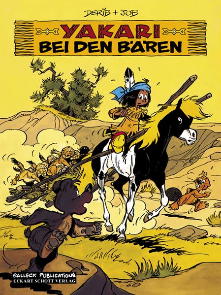 Cover von Yakari bei den Bären
