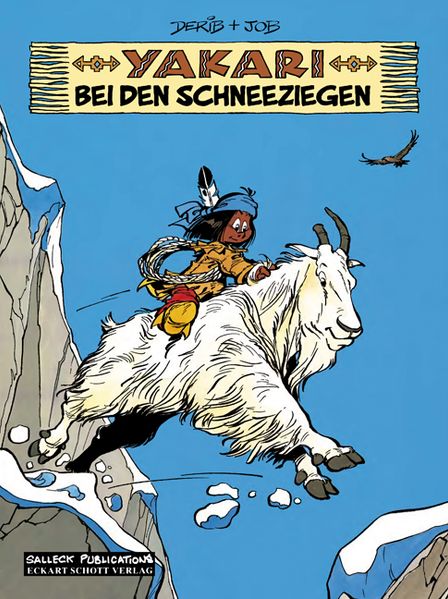 Cover von Yakari bei den Schneeziegen