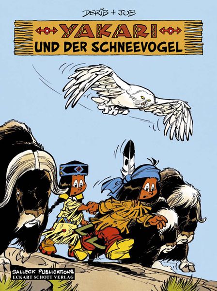Cover von Yakari Band 18: Yakari und der Schneevogel
