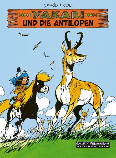 Cover von Yakari Band 23: Yakari und die Antilopen