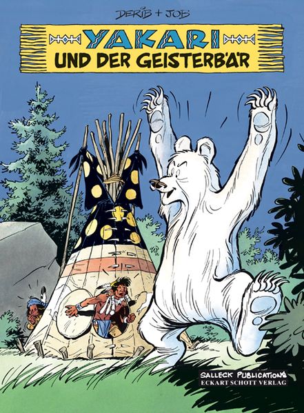 Cover von Yakari Band 24: Yakari und der Geisterbär