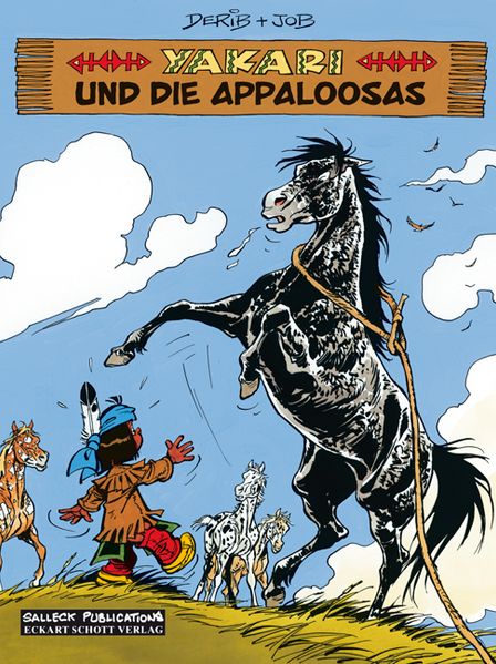 Cover von Yakari und die Appaloosas