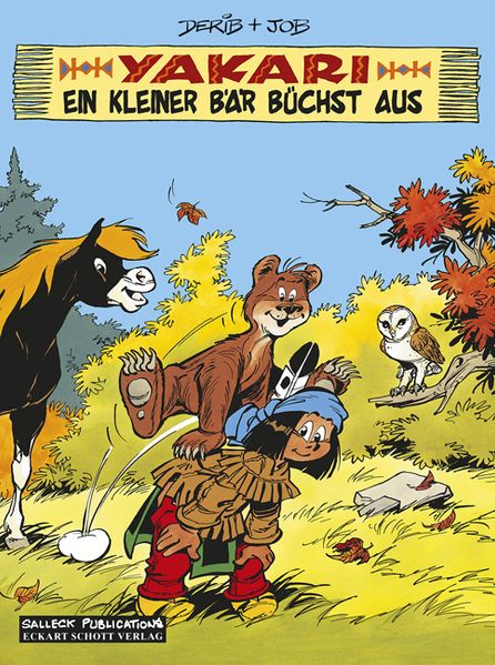 Cover von Yakari Band 35: Ein kleiner Bär buchst aus