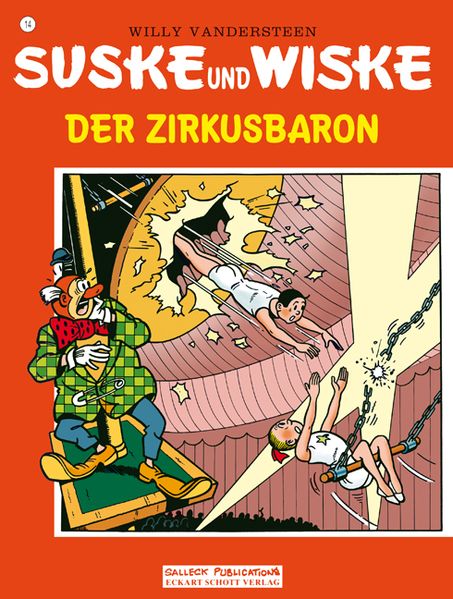 Cover von Suske und Wiske Band 14: Der Zirkusbaron