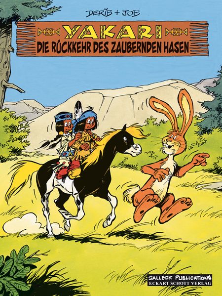 Cover von Yakari 34: Die Rückkehr des zaubernden Hasen