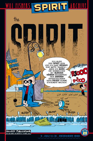 Cover von Will Eisners Spirit Archive Band 21