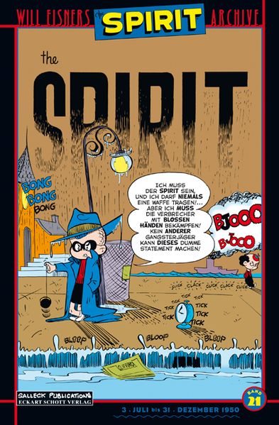 Cover von Will Eisners Spirit Archive Band 21