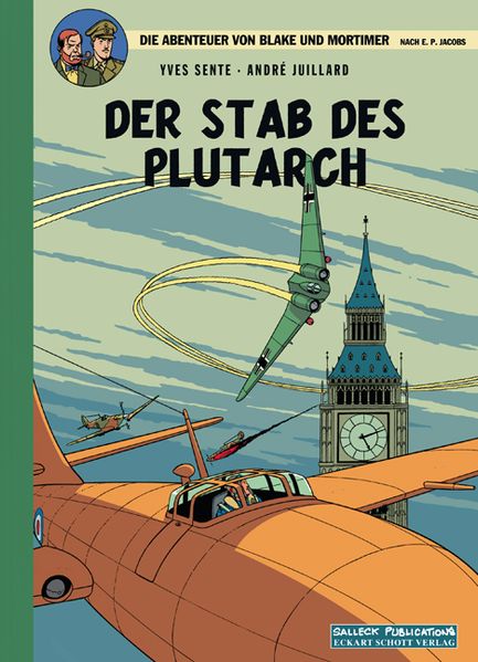 Cover von Blake und Mortimer 20 Vorzugsausgabe: Der Stab des Plutarch