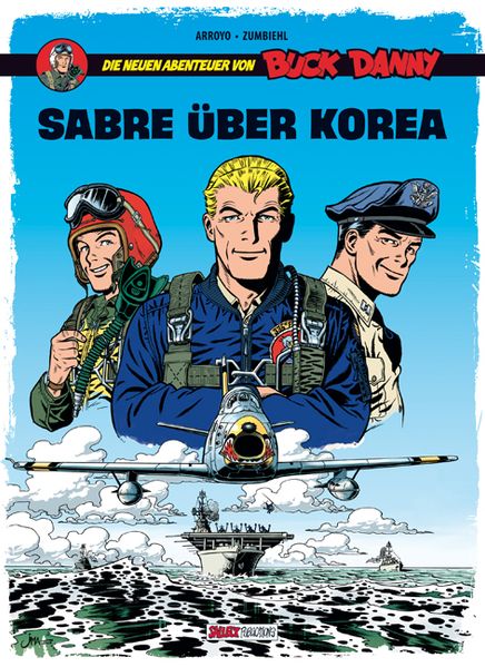 Cover von Buck Danny: Die neuen Abenteuer, Band 1: Sabre über Korea