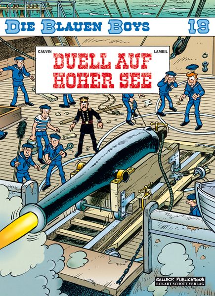 Cover von Die Blauen Boys, Band 19, Duell auf hoher See