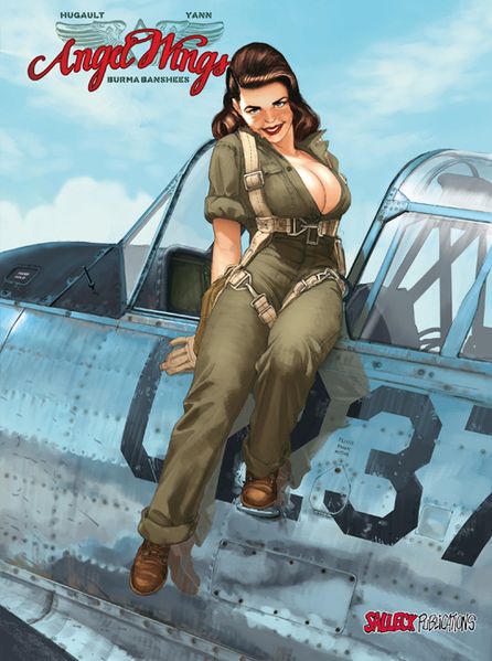 Cover von Angel Wings 1 Vorzugsausgabe: Burma Banshees