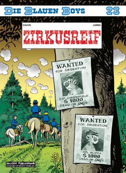 Cover von Die Blauen Boys Band 23: Zirkusreif