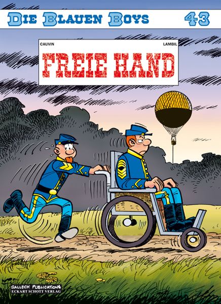 Cover von Die Blauen Boys 43: Freie Hand
