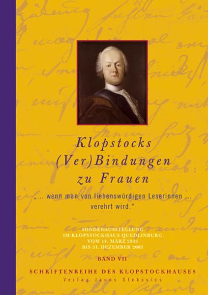 Cover von Klopstocks (Ver)Bindungen zu Frauen