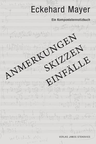 Cover von Anmerkungen, Skizzen, Einfälle
