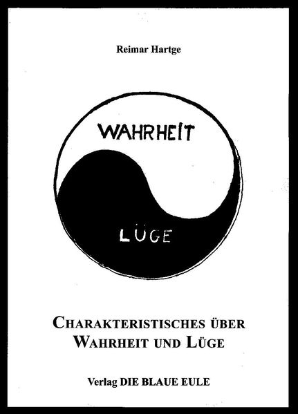 Cover von Charakteristisches über Wahrheit und Lüge
