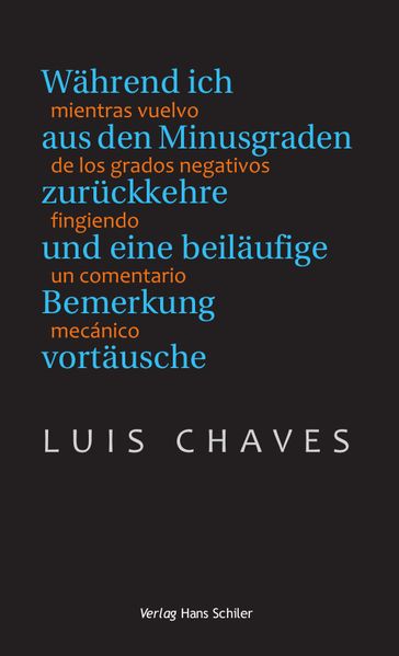Cover von Während ich aus den Minusgraden zurückkehre und eine beiläufige Bemerkung vortäusche