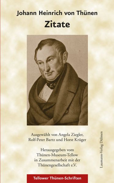Cover von Johann Heinrich von Thünen – Zitate