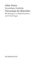 Cover von Gewichtete Gedichte